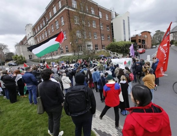 Siyonist zulme isyan büyüyor! Binlerce kişi ABD sokaklarında eylem yaptı